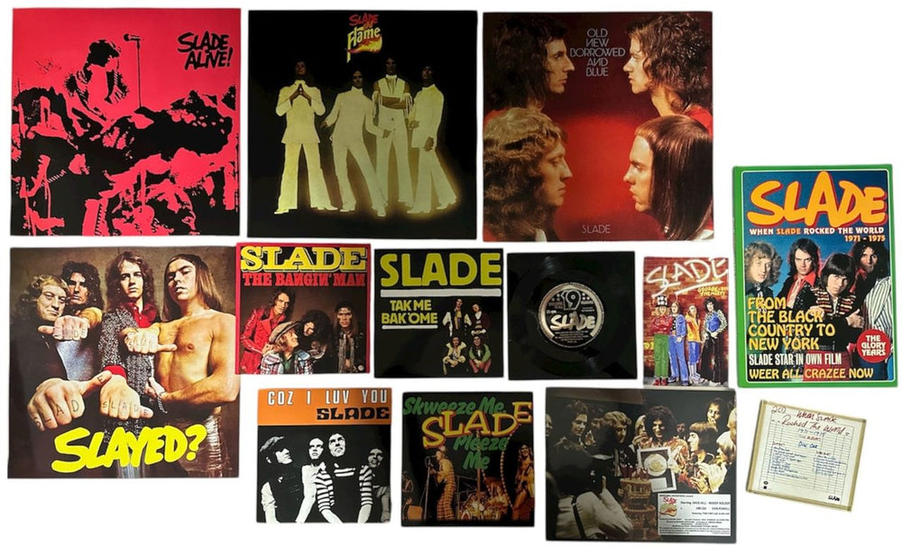 Slade When Slade Rocked The World 1971-1975 - Boxset UK Vinyl Box Set SDEVXWH878566