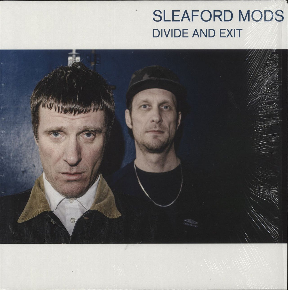 Sleaford Mods Divide And Exit - Red Vinyl - Shrink UK vinyl LP album (LP record) HARBINGER121