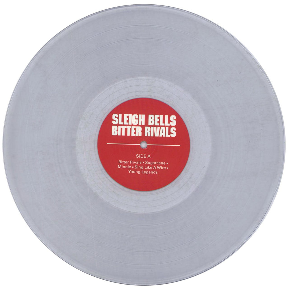 Sleigh Bells Bitter Rivals - Clear Vinyl US vinyl LP album (LP record) UPJLPBI835203