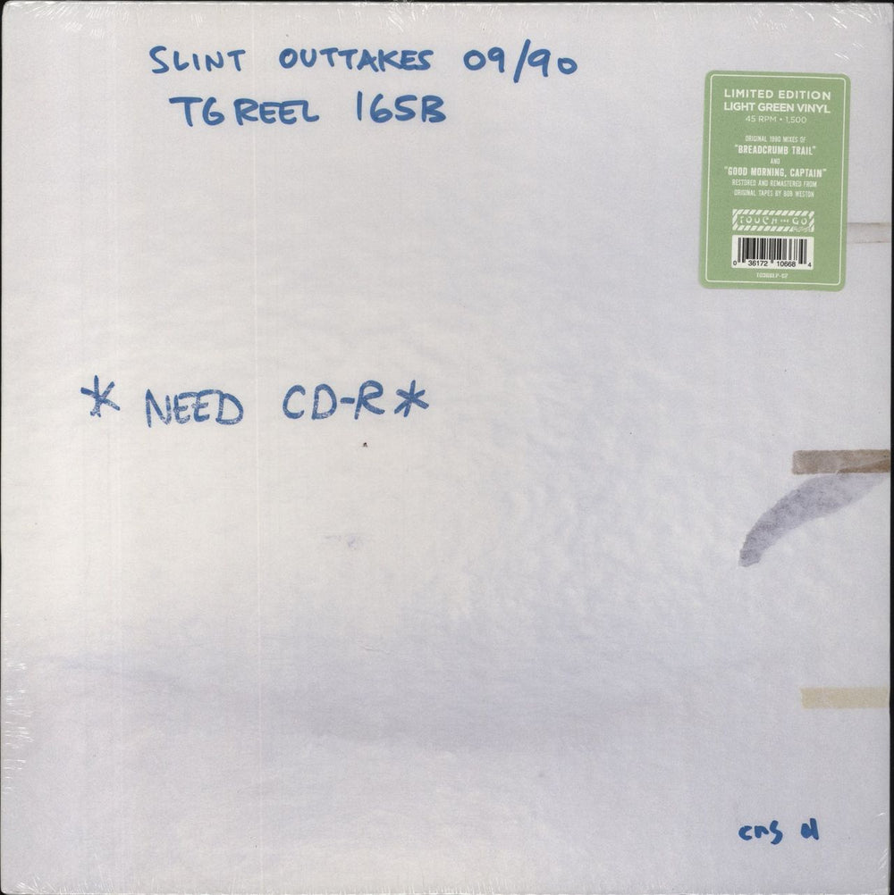 Slint Breadcrumb Trail / Good Morning, Captain - Sealed UK 12" vinyl single (12 inch record / Maxi-single) TG366LP-C2