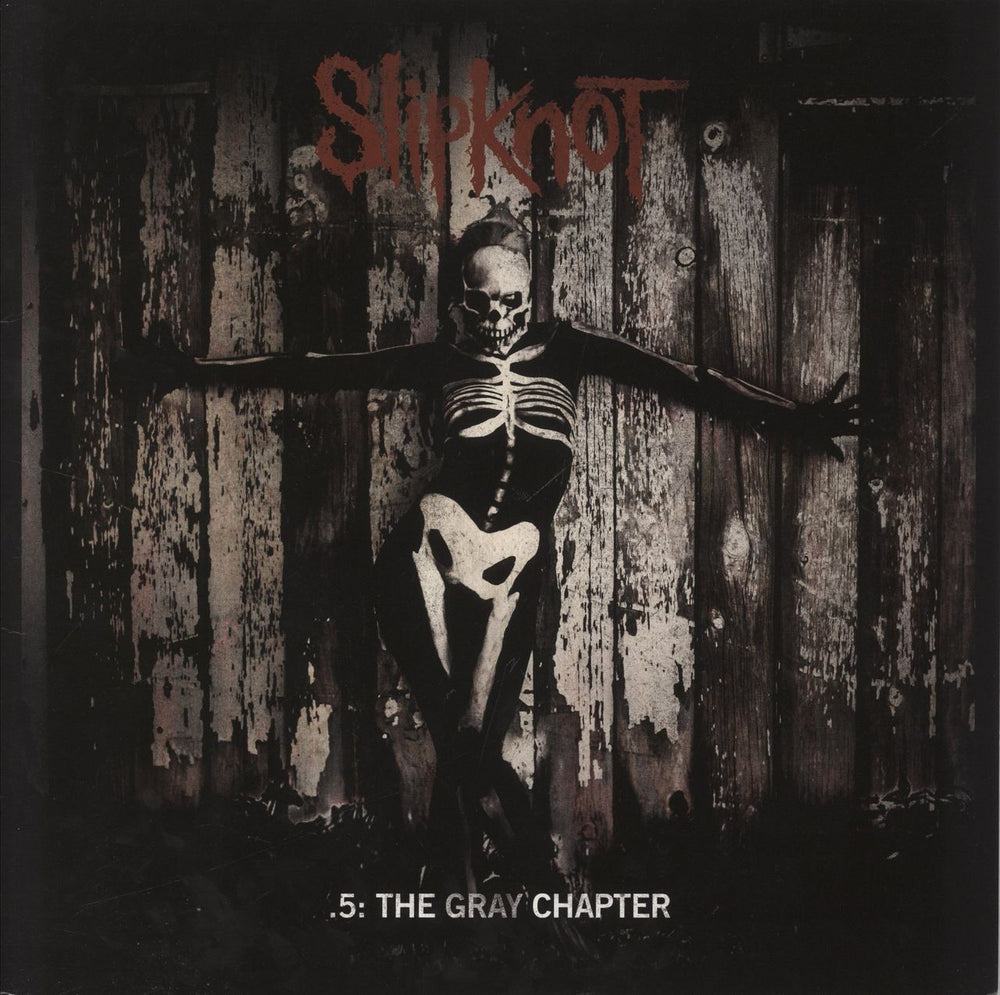 Slipknot .5: The Gray Chapter - 180gm - EX UK 2-LP vinyl record set (Double LP Album) RR7545-1