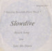 Slowdive Beach Song - Flexidisc UK 7" vinyl single (7 inch record / 45) SUNDAY004