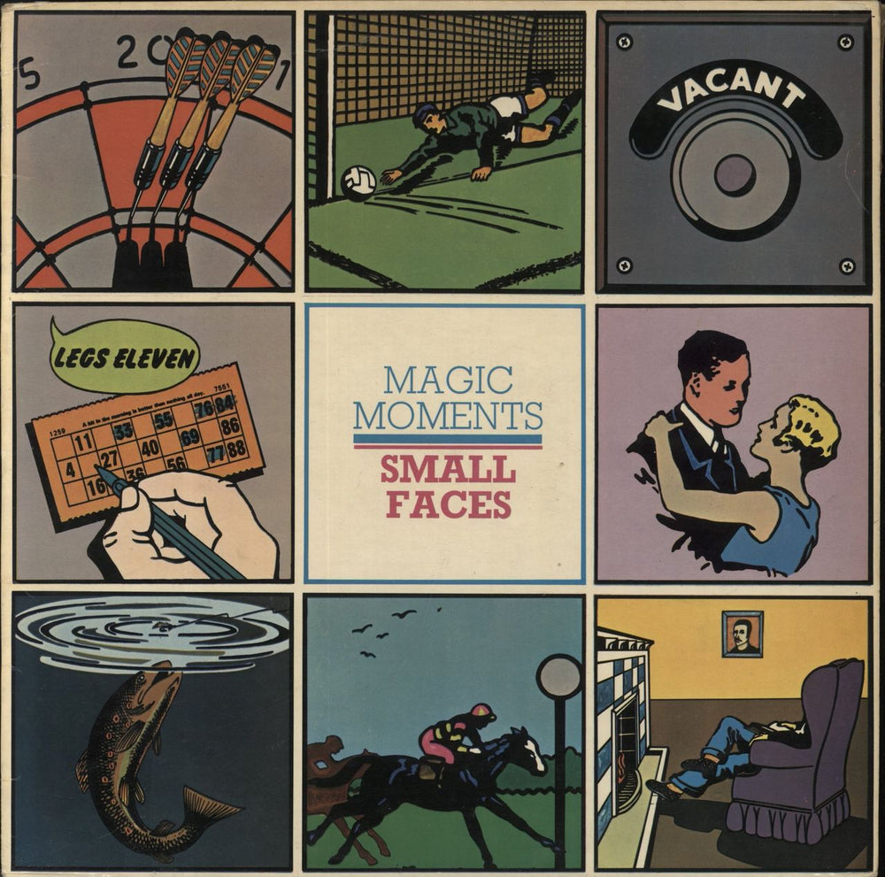 Small Faces Magic Moments UK vinyl LP album (LP record) IML1008