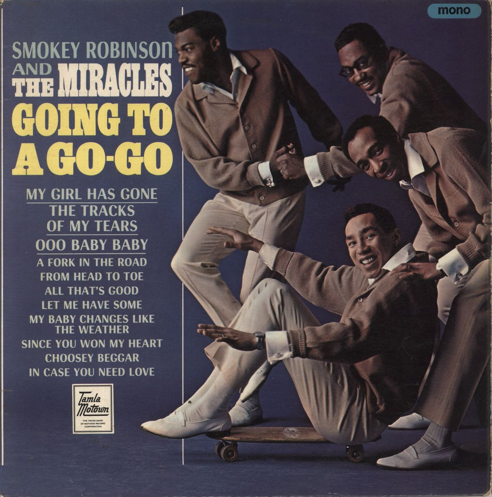 Smokey Robinson & The Miracles Going To A Go-Go UK vinyl LP album (LP record) TML11024