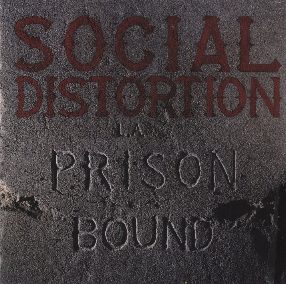Social Distortion Prison Bound US vinyl LP album (LP record) BMC00007