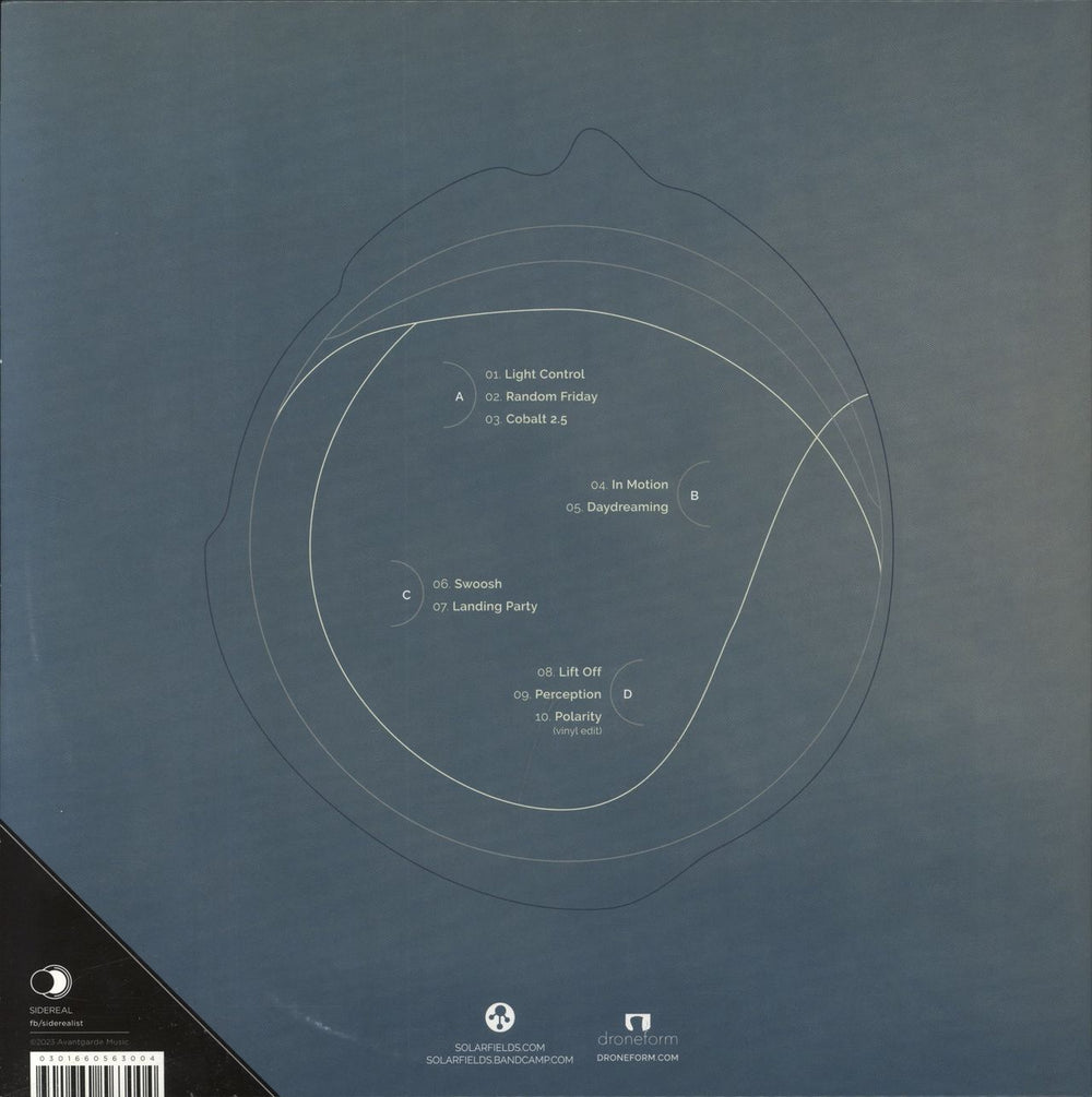 Solar Fields Random Friday - Aquablue Transparent Vinyl Italian 2-LP vinyl record set (Double LP Album) 301660563004