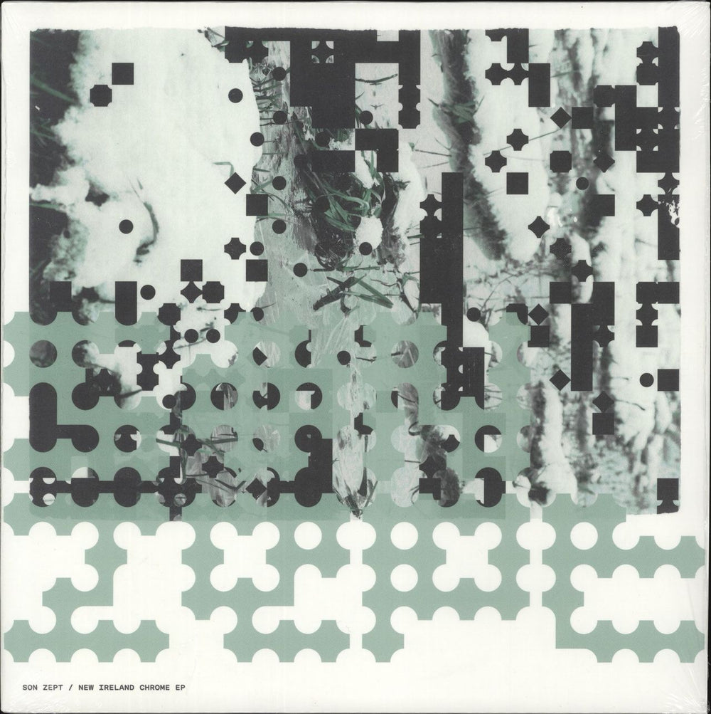 Son Zept New Ireland Chrome EP - Green Transparent Vinyl Spanish 12" vinyl single (12 inch record / Maxi-single) AF047