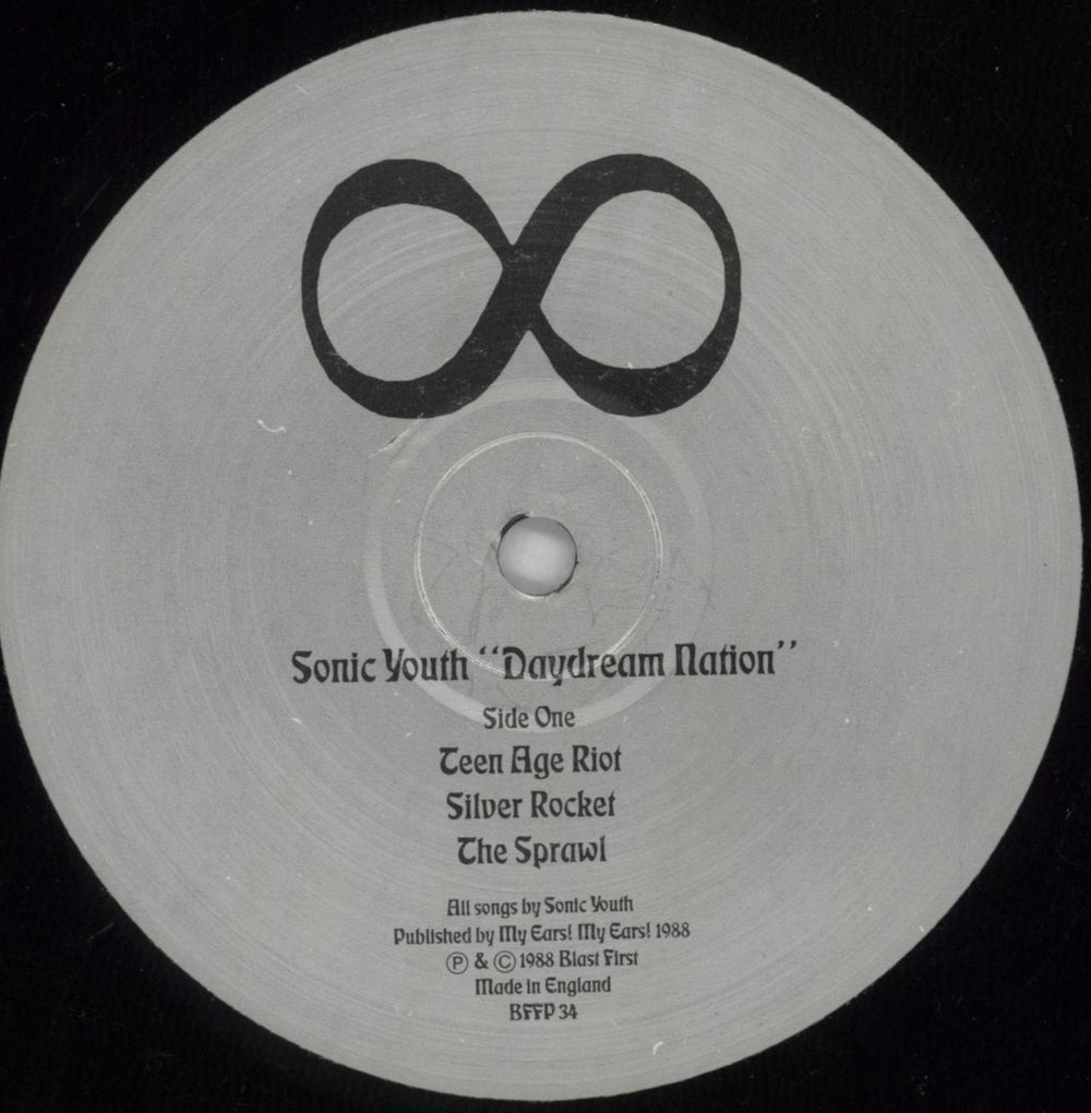 Sonic Youth Daydream Nation - VG UK 2-LP vinyl record set (Double LP Album) S-Y2LDA820483