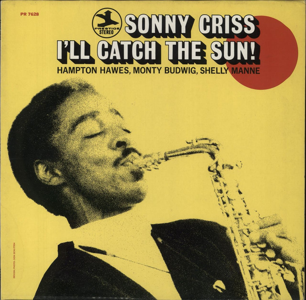 Sonny Criss I'll Catch The Sun! German vinyl LP album (LP record) PR7628