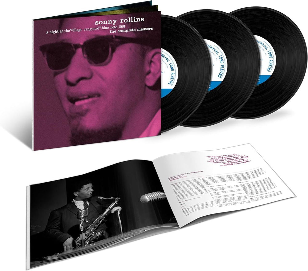 Sonny Rollins A Night At The Village Vanguard: The Complete Masters - Tone Poet Series - Sealed US 3-LP vinyl record set (Triple LP Album) 602458645927