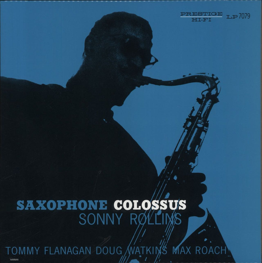 Sonny Rollins Saxophone Colossus - 180gm UK vinyl LP album (LP record) PRLP7079