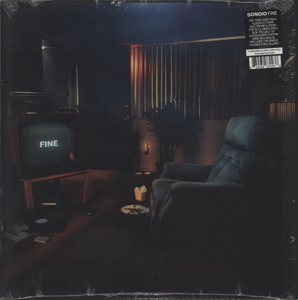 Sonoio Fine - Yellow Vinyl US vinyl LP album (LP record) DAIS120