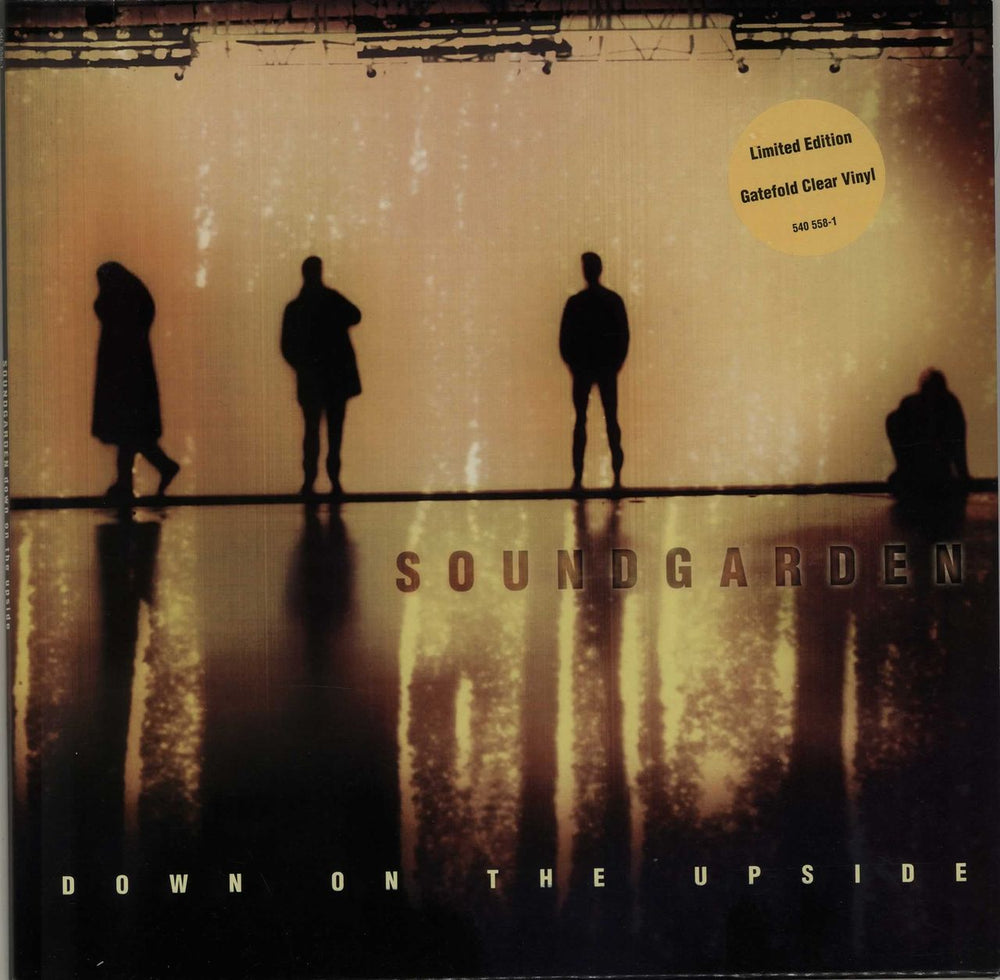 Soundgarden Down On The Upside - Clear Vinyl UK 2-LP vinyl record set (Double LP Album) 540558-1