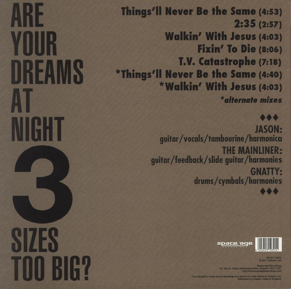 Spacemen 3 For All The F*cked Up Children - 180 Gram - Milky Clear Vinyl - RSD '17 UK vinyl LP album (LP record) 5023693103914