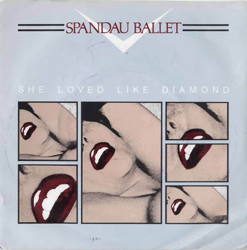 Spandau Ballet She Loved Like Diamond UK 7" vinyl single (7 inch record / 45) CHS2585