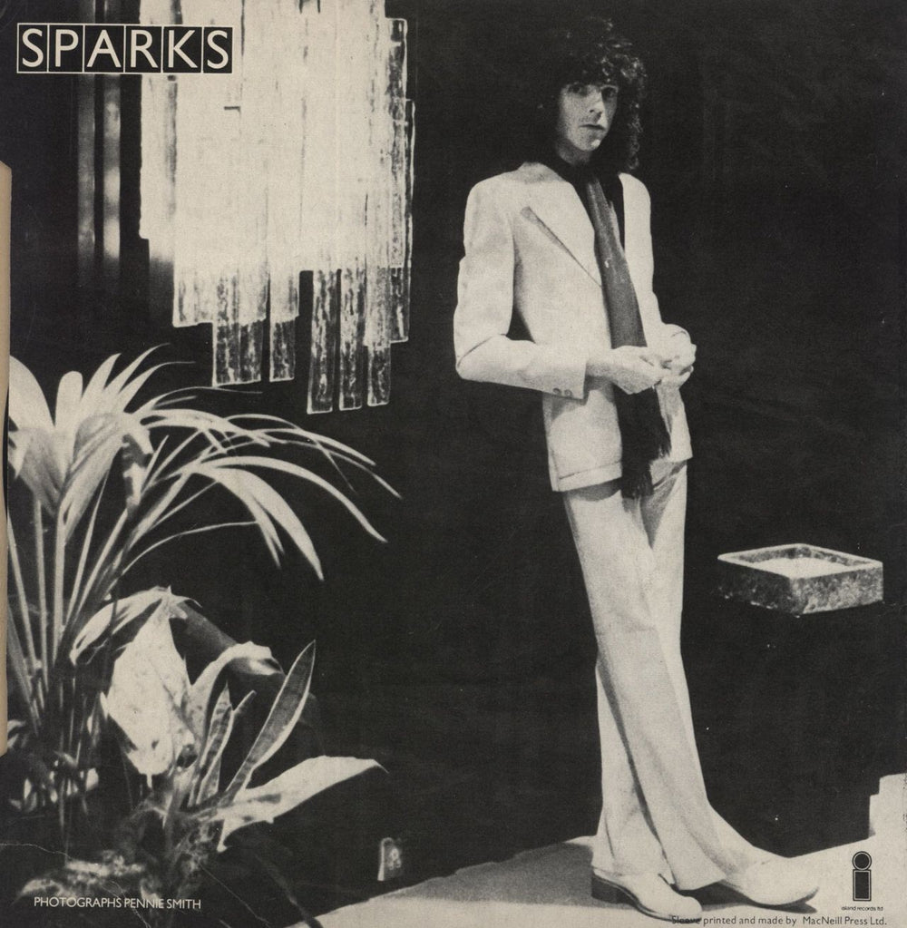 Sparks Never Turn Your Back On Mother Earth - P/S UK 7" vinyl single (7 inch record / 45)