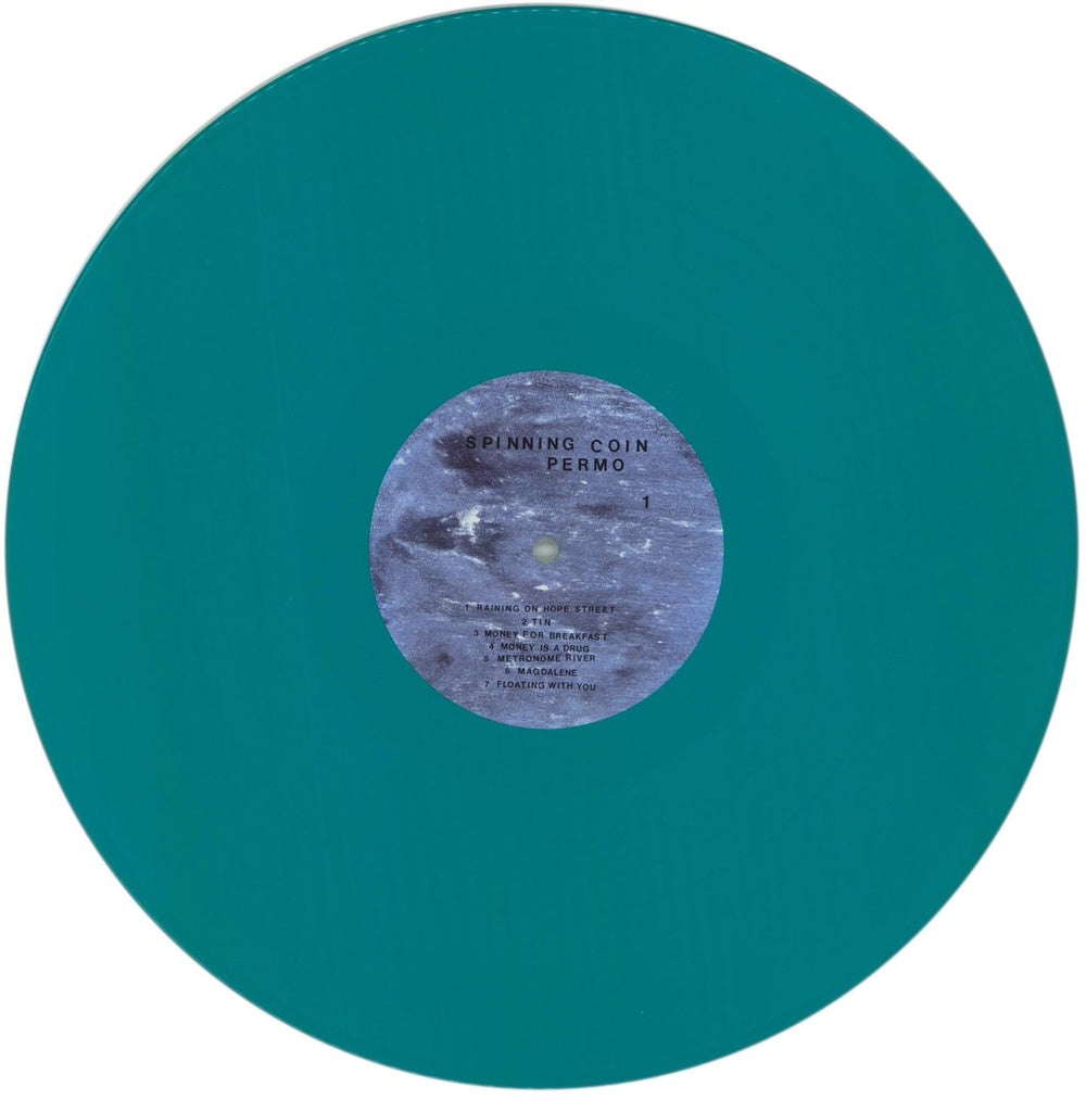 Spinning Coin Permo - 180gm Green Vinyl UK vinyl LP album (LP record) X5WLPPE858632