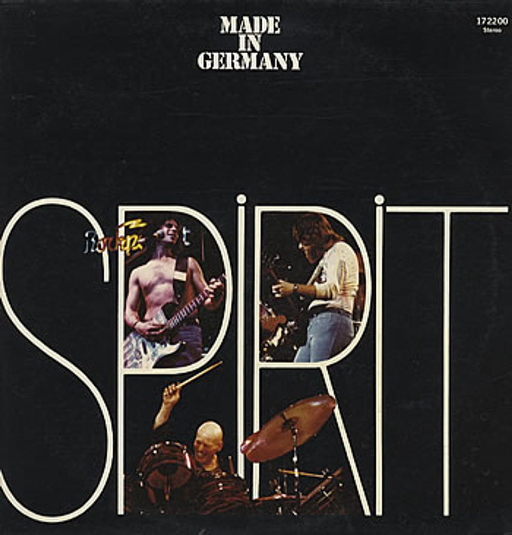 Spirit Made in Germany German vinyl LP album (LP record) 172200