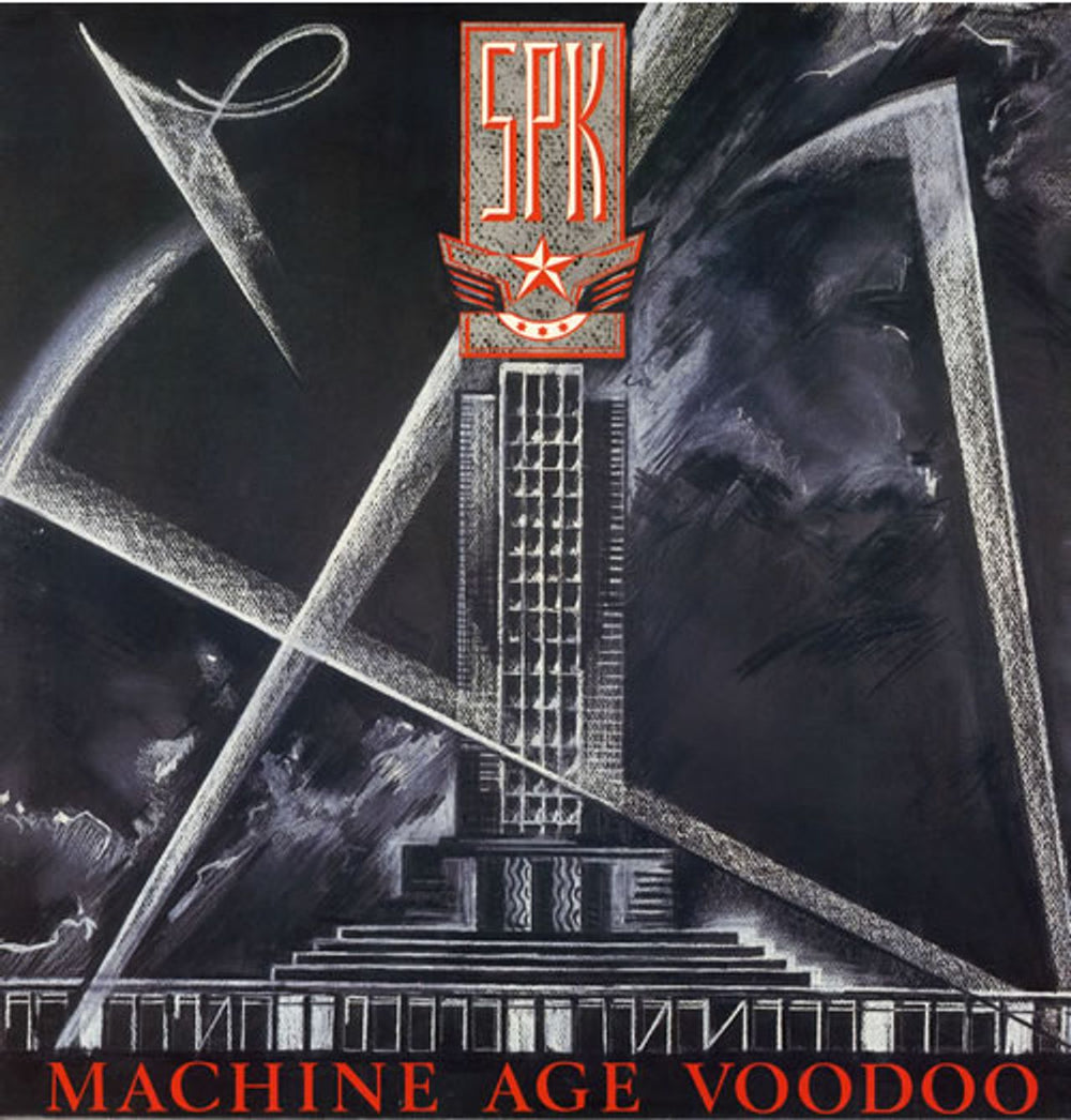 SPK Machine Age Voodoo UK vinyl LP album (LP record) WX10