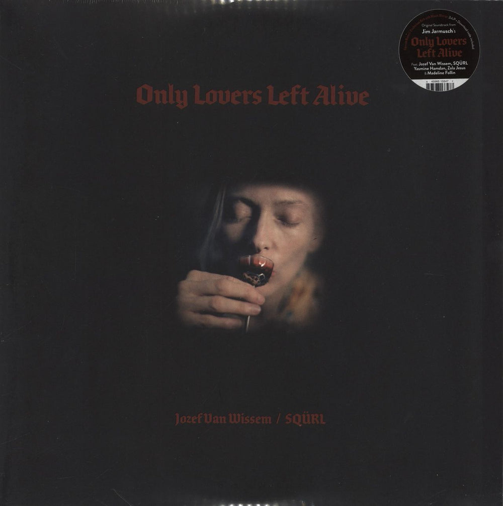 SQURL Only Lovers Left Alive - Deluxe Edition - Red And Black Merge Vinyl - Sealed US vinyl LP album (LP record) SBR3038