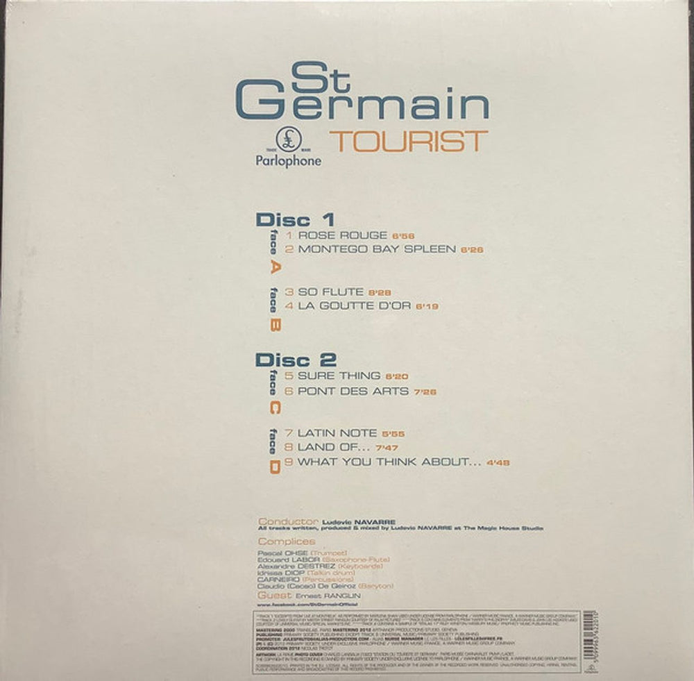 St Germain Tourist - New Recut From Original Master - Sealed UK 2-LP vinyl record set (Double LP Album) S0Q2LTO828136