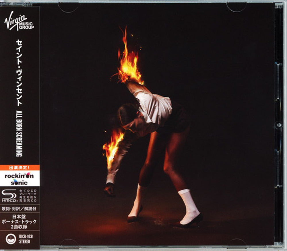 St. Vincent All Born Screaming - SHM-CD - Sealed + Stickers UK SHM CD 196922755491