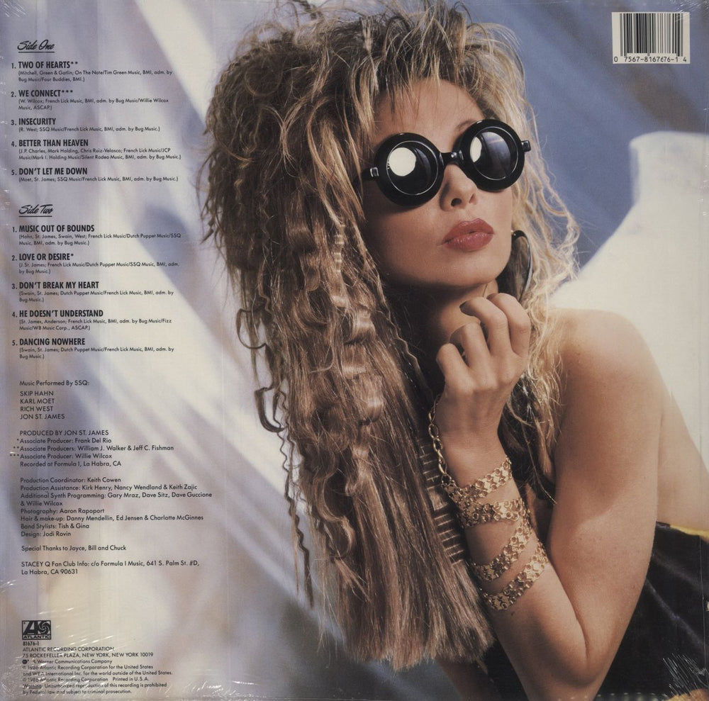 Stacey Q Better Than Heaven - Stickered Shrink US vinyl LP album (LP record)