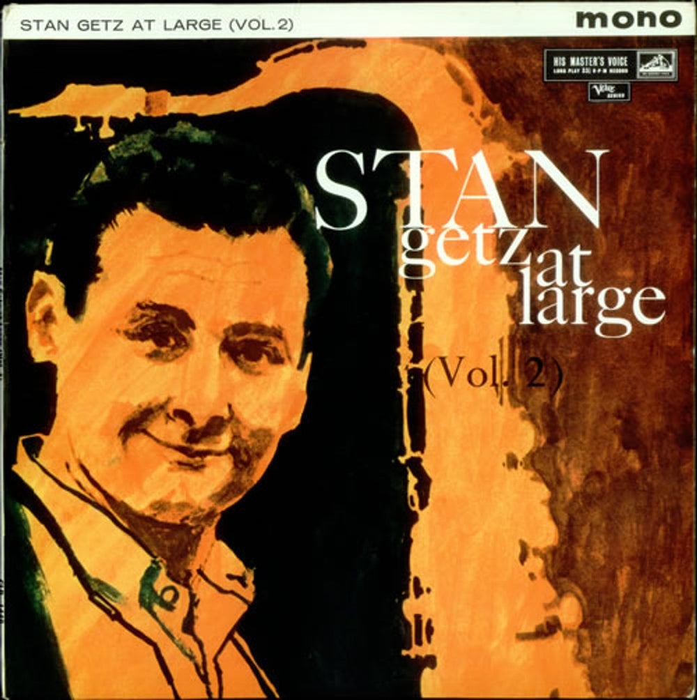 Stan Getz At Large (Vol. 2) UK vinyl LP album (LP record) CLP1448