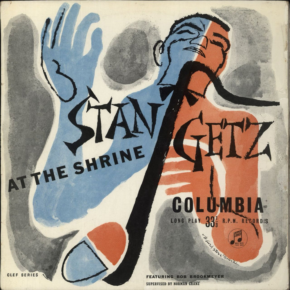 Stan Getz At The Shrine UK vinyl LP album (LP record) 33CX10000