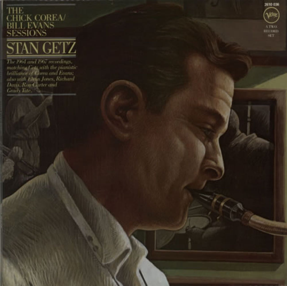 Stan Getz The Chick Corea / Bill Evans Sessions French 2-LP vinyl record set (Double LP Album) 2610036