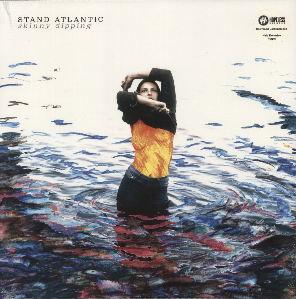 Stand Atlantic Skinny Dipping - Purple Vinyl - Sealed UK vinyl LP album (LP record) HR2553-1