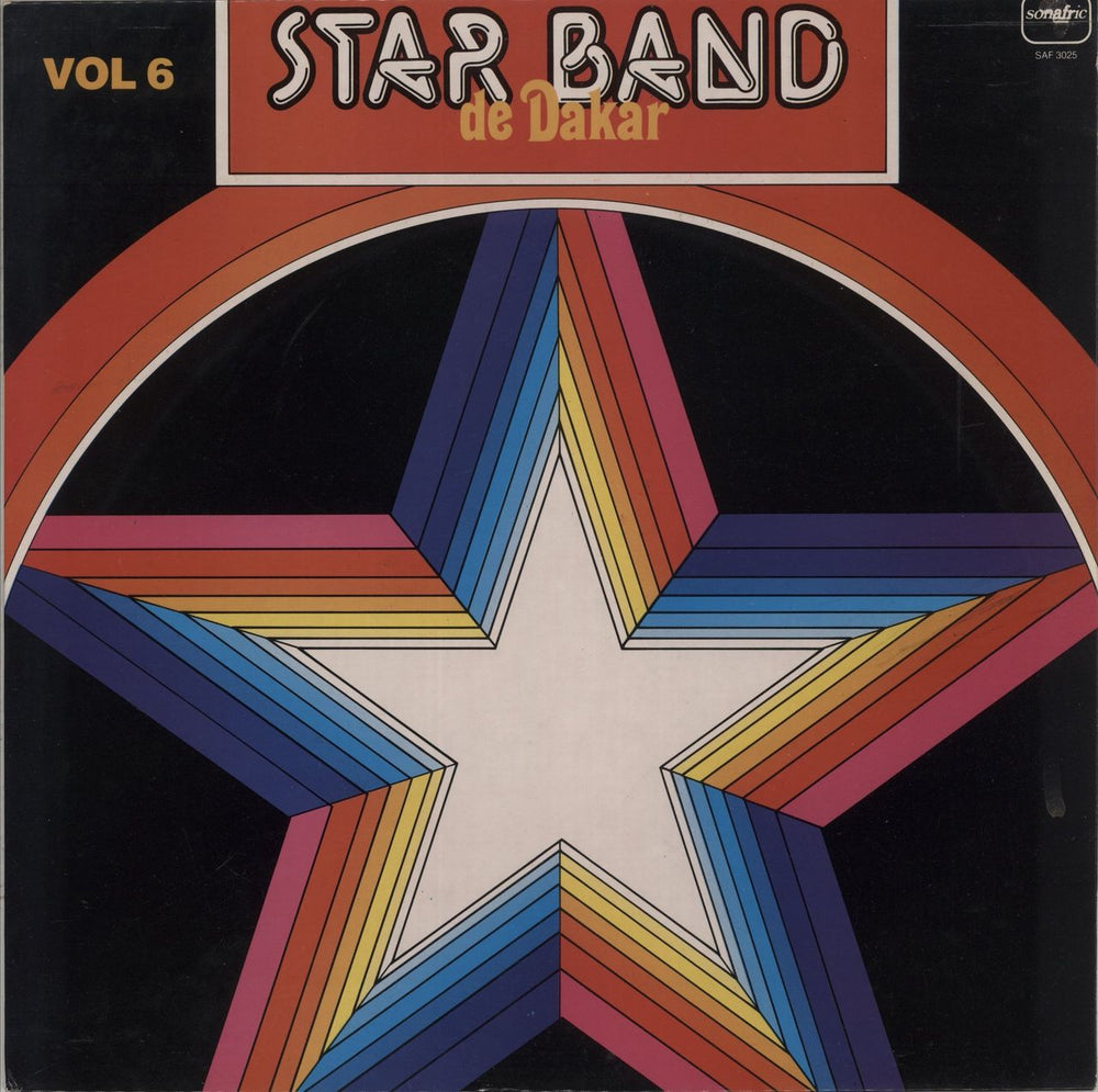 Star Band De Dakar Star Band De Dakar - Vol. 6 French vinyl LP album (LP record) SAF3025