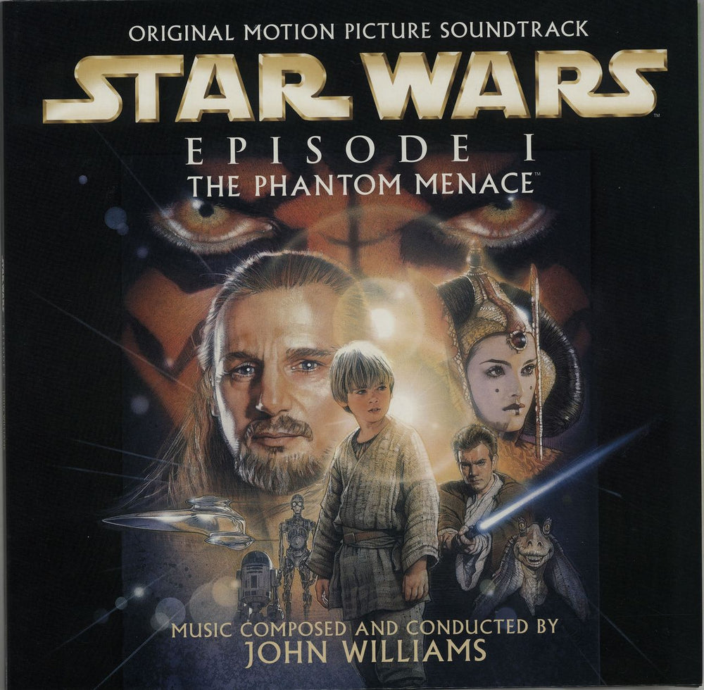 Star Wars Episode 1 The Phantom Menace Dutch picture disc LP (vinyl picture disc album) S2L61816