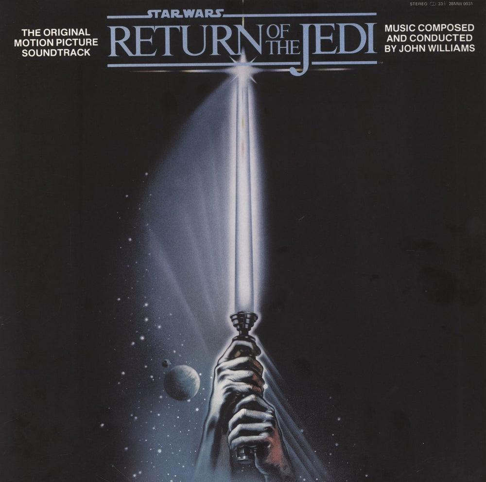 Star Wars Return Of The Jedi - Gold Vinyl German vinyl LP album (LP record) 28MW 0031