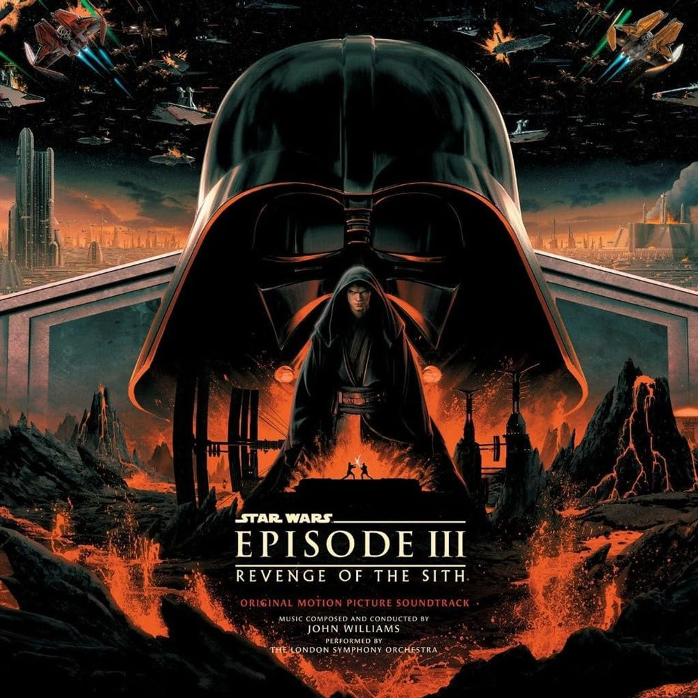 Star Wars Star Wars: Episode III | Revenge of the Sith – Original Motion Picture Soundtrack - Red Vinyl UK 2-LP vinyl record set (Double LP Album) 050087589691