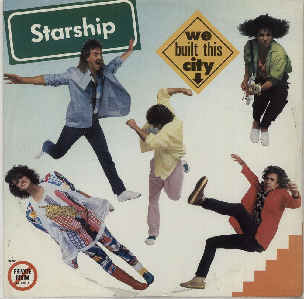 Starship We Built This City UK 12" vinyl single (12 inch record / Maxi-single) FT49930