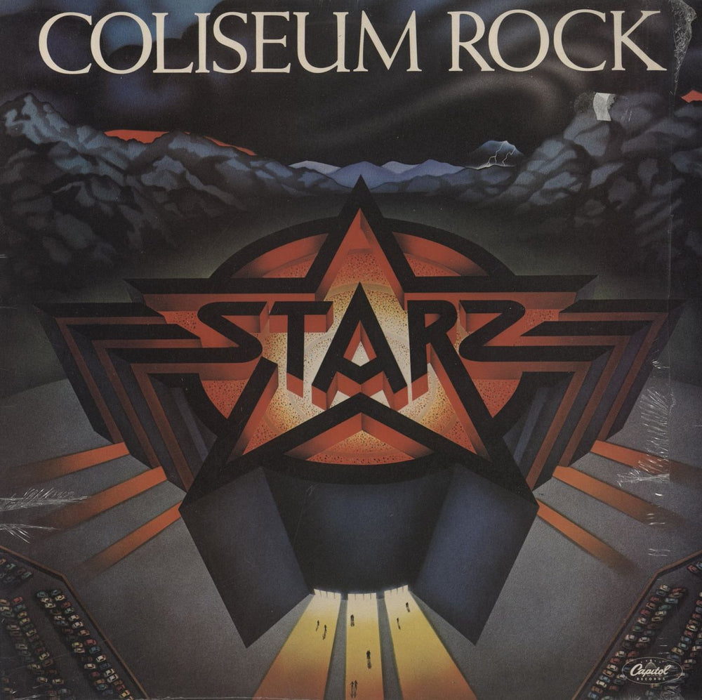 Starz Coliseum Rock UK vinyl LP album (LP record) E-ST11861