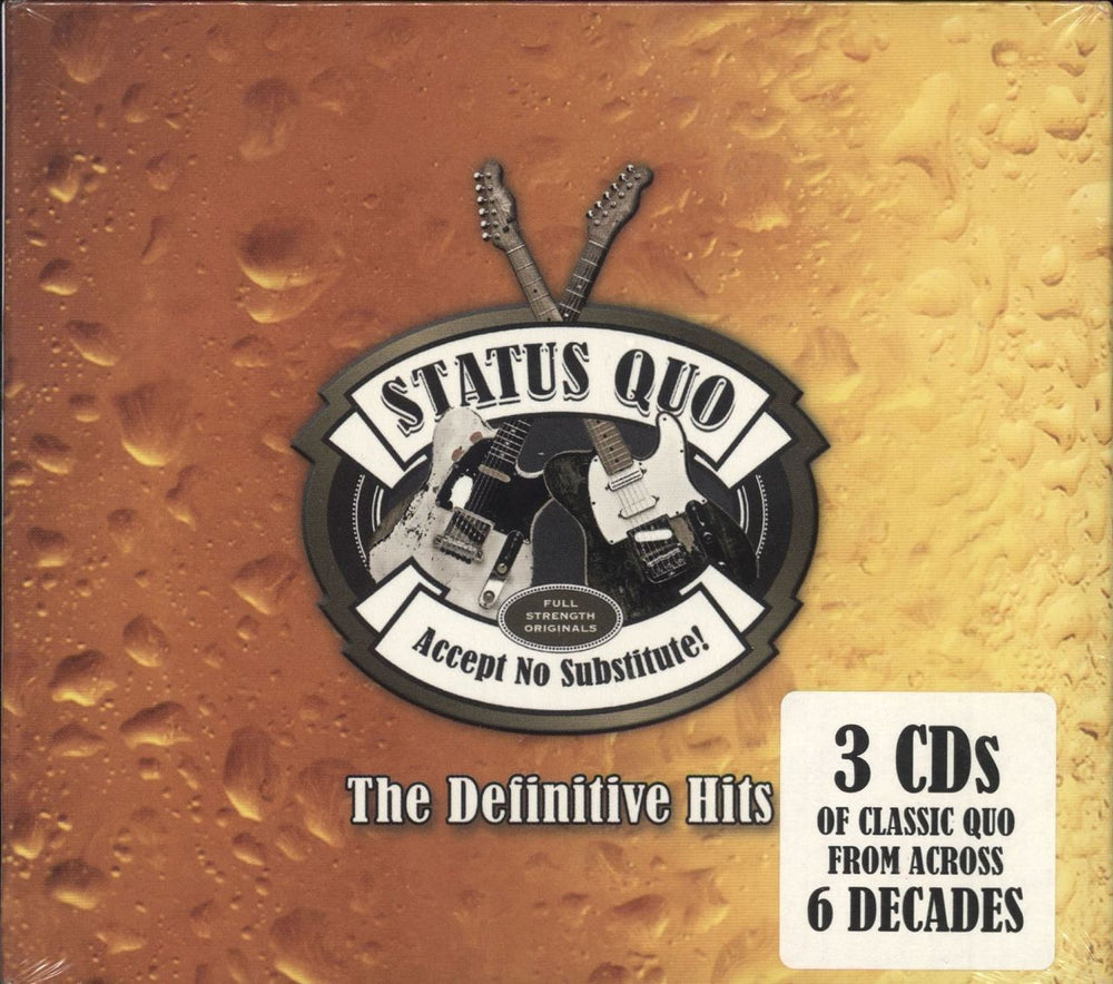 Status Quo Accept No Substitute! The Definitive Hits - Sealed UK 3-CD album set (Triple CD) 5365449