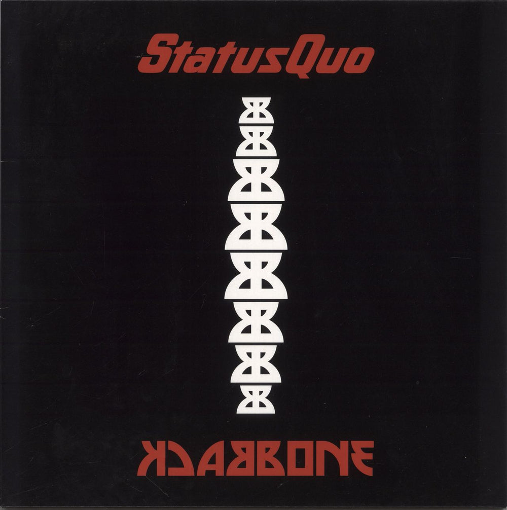 Status Quo Backbone - Red Vinyl UK vinyl LP album (LP record) 0214199EMU