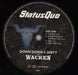 Status Quo Down Down & Dirty At Wacken - 180 Gram Vinyl + DVD UK 2-LP vinyl record set (Double LP Album) QUO2LDO862982