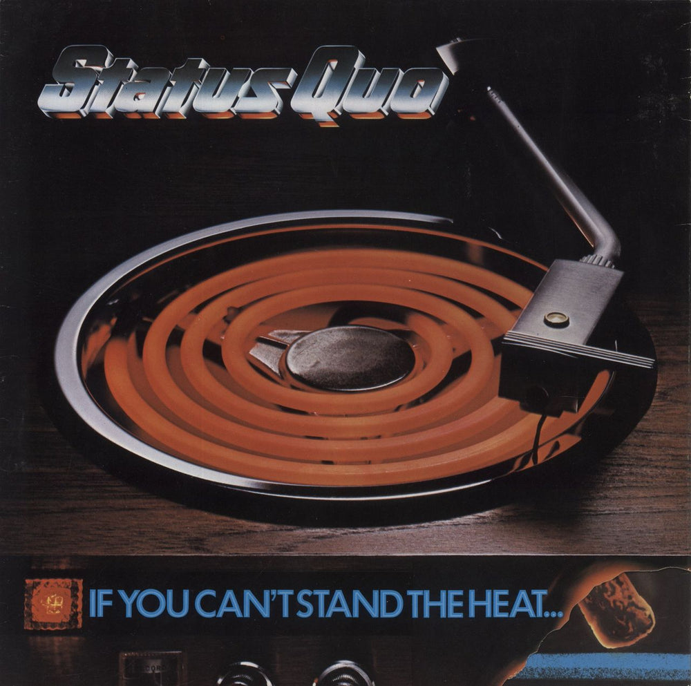Status Quo If You Can't Stand The Heat ... German vinyl LP album (LP record) 6360164