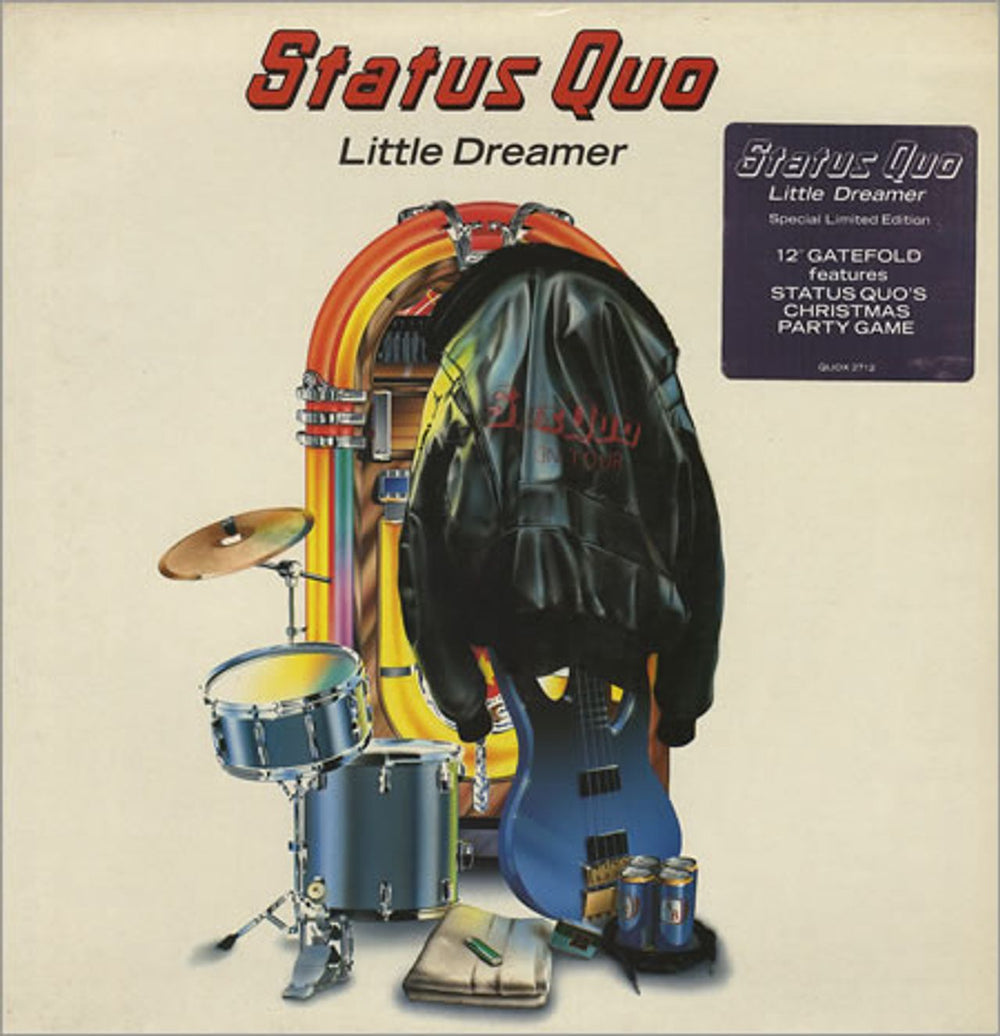 Status Quo Little Dreamer UK 12" vinyl single (12 inch record / Maxi-single) QUOX2712