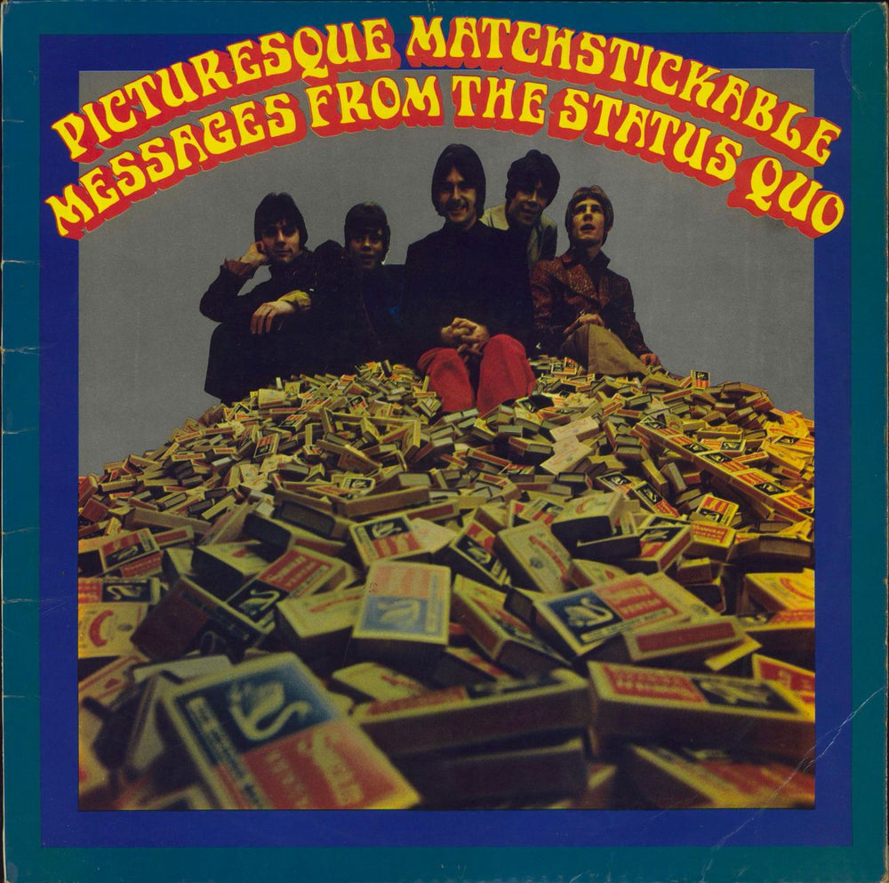 Status Quo Picturesque Matchstickable Messages From Status Quo UK vinyl LP album (LP record) NPL18220
