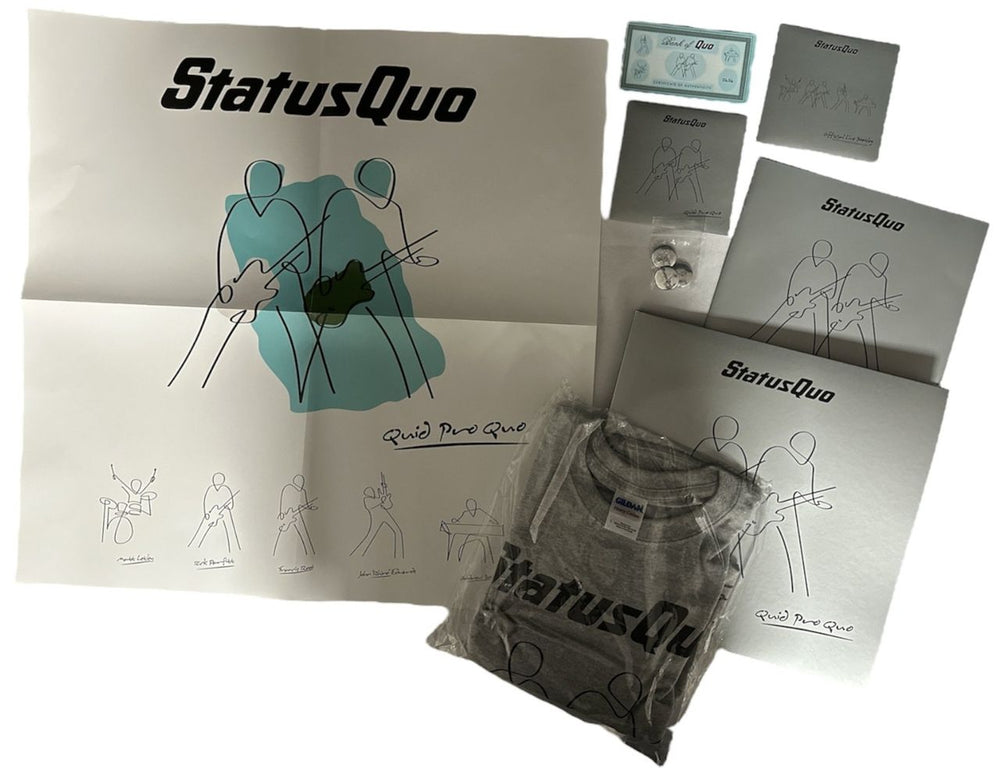 Status Quo Quid Pro Quo UK Vinyl Box Set QUOVXQU872668