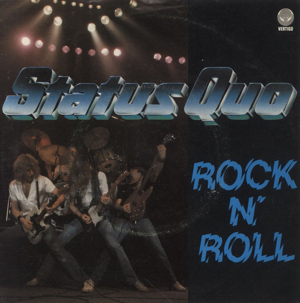 Status Quo Rock N' Roll - P/S UK 7" vinyl single (7 inch record / 45) QUO6