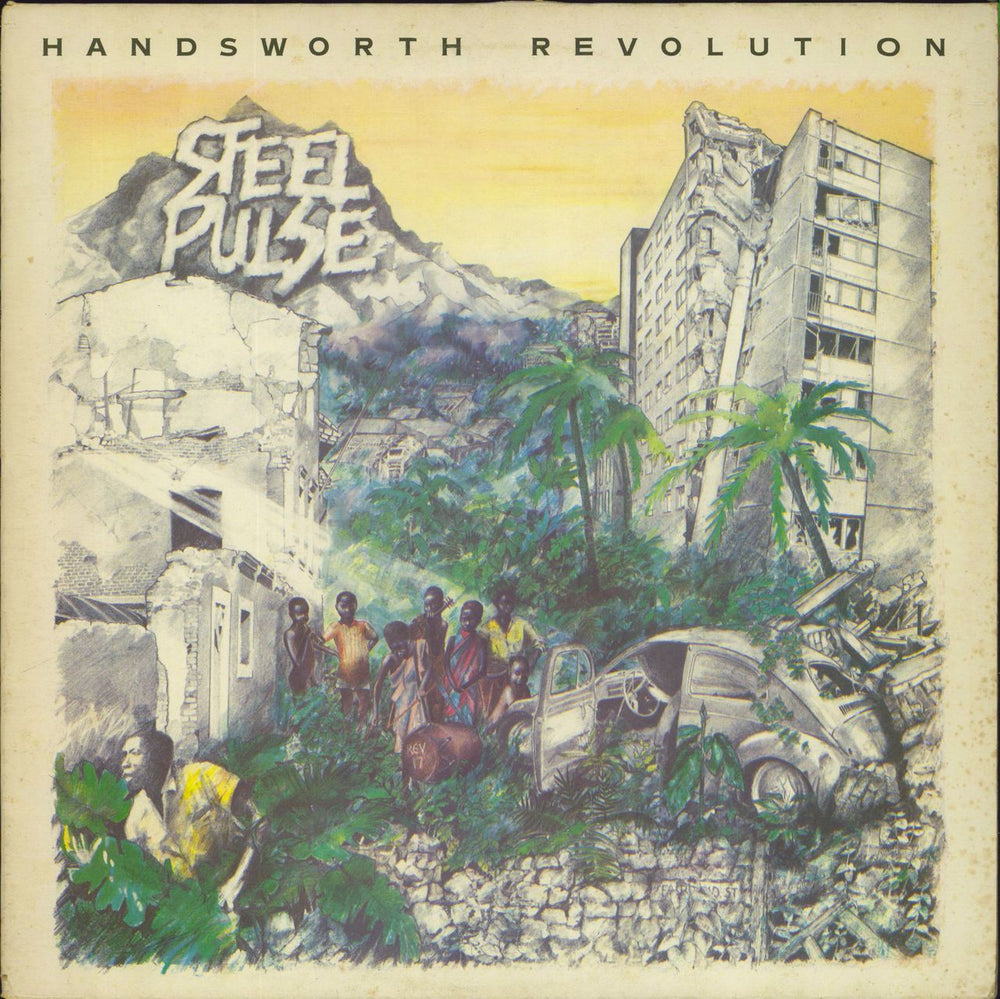 Steel Pulse Handsworth Revolution - 1st - EX UK vinyl LP album (LP record) ILPS9502