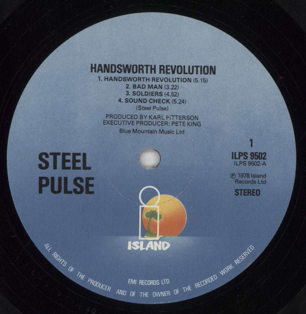 Steel Pulse Handsworth Revolution - 1st - EX UK vinyl LP album (LP record) SP4LPHA440949