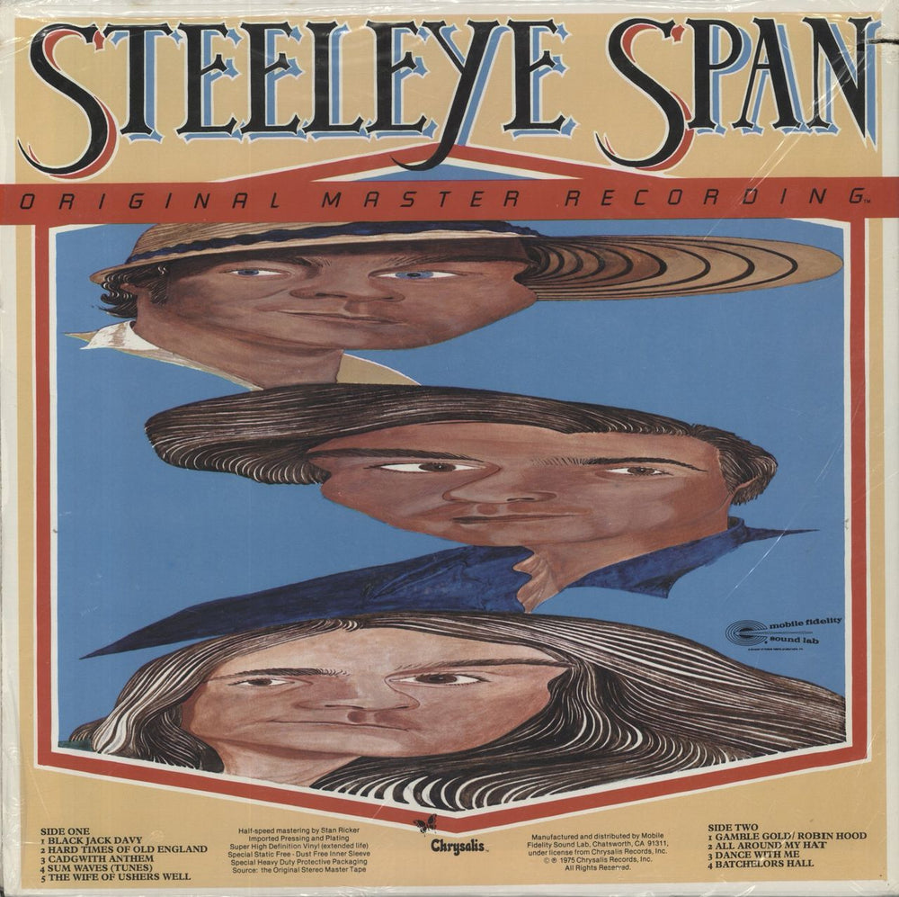 Steeleye Span All Around My Hat - Deletion Cut US vinyl LP album (LP record)