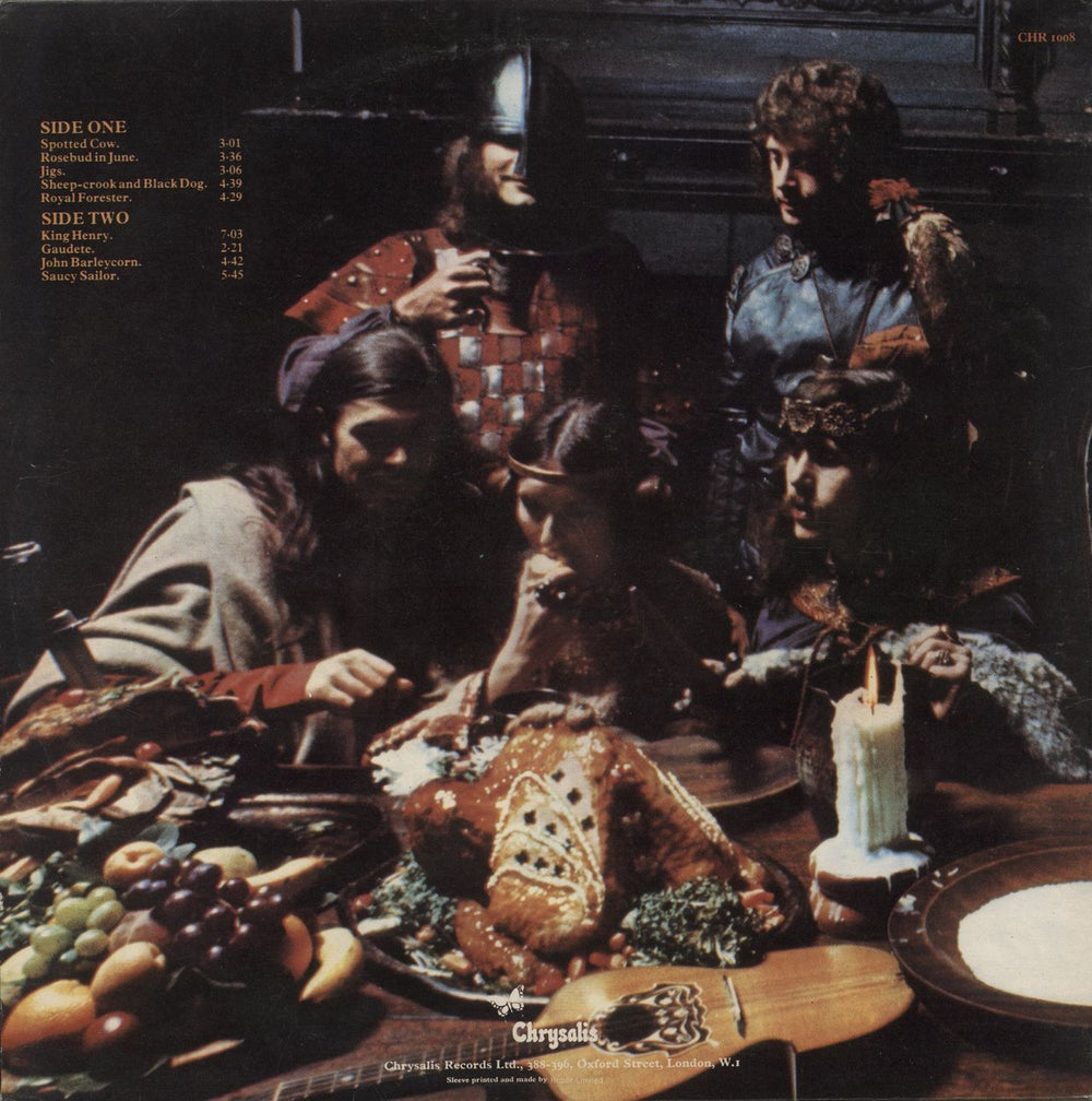 Steeleye Span Below The Salt - 3rd UK vinyl LP album (LP record)