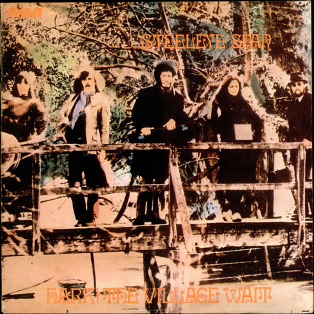 Steeleye Span Hark! The Village Wait - 1st UK vinyl LP album (LP record) SF8113